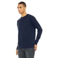 Miniatyrbild 3 av 3: Bella + Canvas Unisex vuxen Fleece Drop Shoulder Sweatshirt