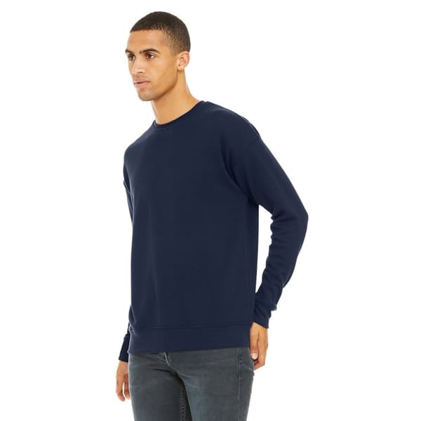 Bella + Canvas Unisex vuxen Fleece Drop Shoulder Sweatshirt