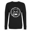 Miniatyrbild 1 av 2: Grindstore Kvinnor/Damer Black Cats Black Magic Black Coffee Jumper