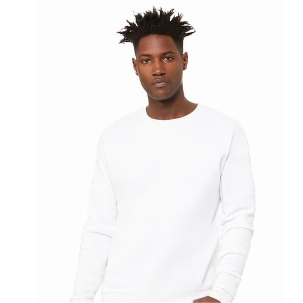 Bella + Canvas Unisex vuxen Fleece Drop Shoulder Sweatshirt