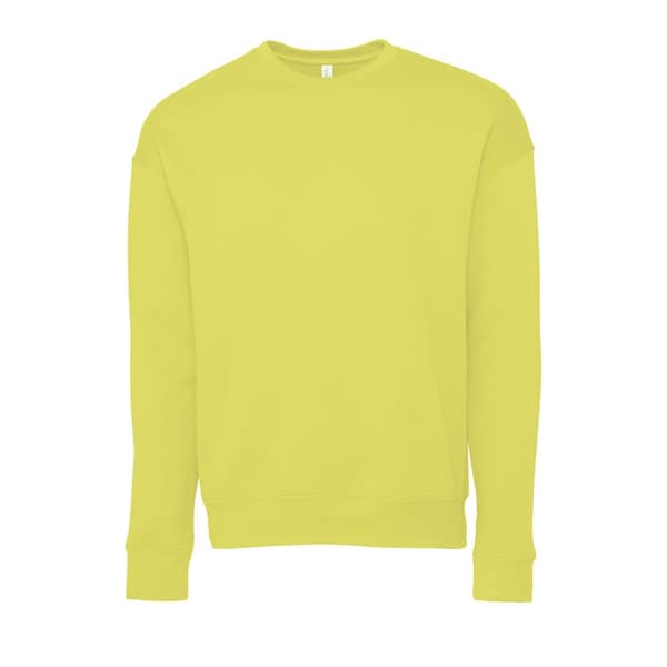 Bella + Canvas Unisex Adult Fleece Drop Shoulder Sweatshirt