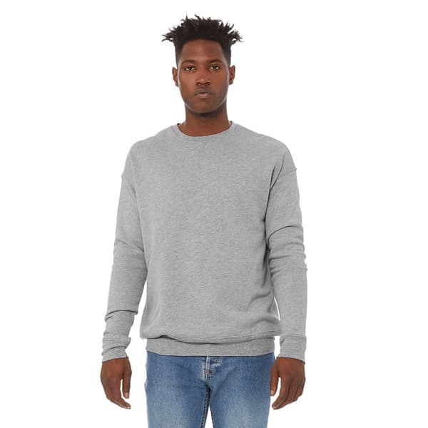 Bella + Canvas Unisex Adult Fleece Drop Shoulder Sweatshirt