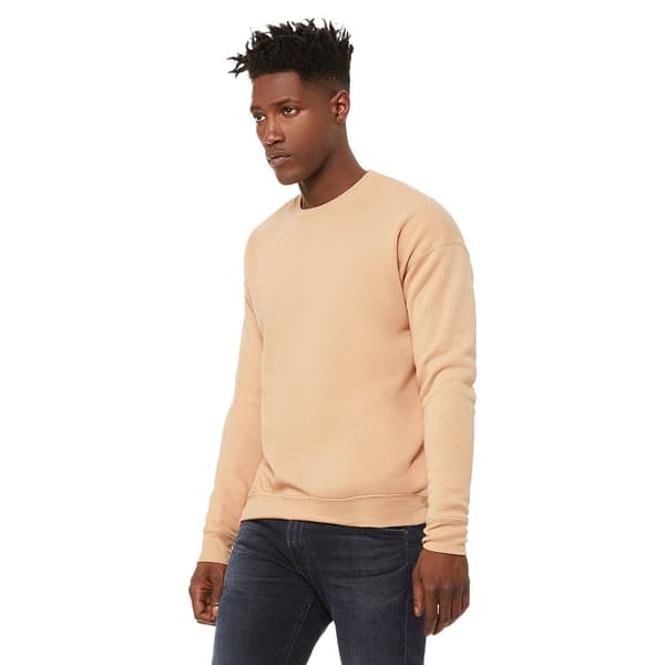 Bella + Canvas Unisex vuxen Fleece Drop Shoulder Sweatshirt
