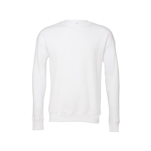 Bella + Canvas Unisex vuxen Fleece Drop Shoulder Sweatshirt