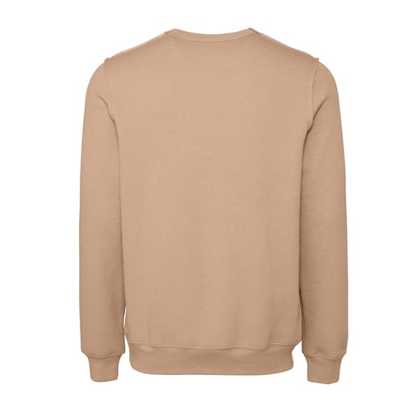 Bella + Canvas Unisex vuxen tröja med rå sömmar