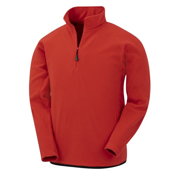 Result Genuine Recycled Mens Fleece Top Red 3XL