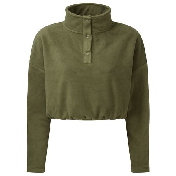 TriDri Womens/Ladies Cropped Fleece Top