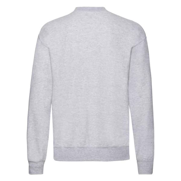 Fruit of the Loom Mens Classic Heather Drop Shoulder Sweatshirt