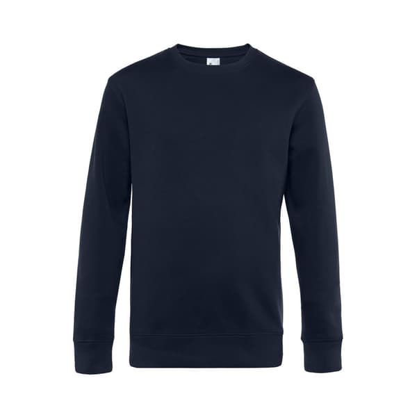 B&C King Sweatshirt för män Navy XS