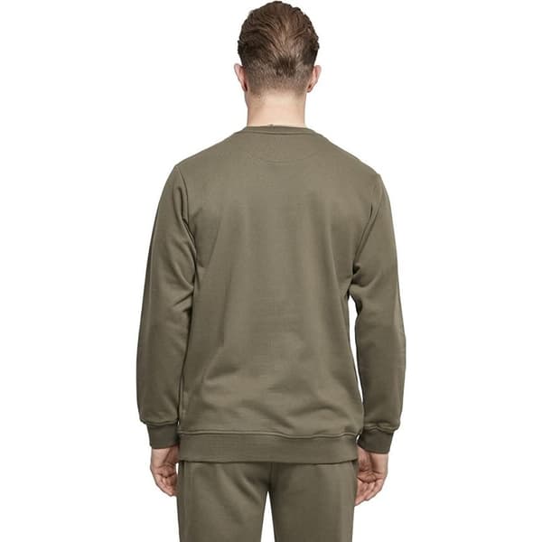 Build Your Brand Mens Basic Crew Neck Sweatshirt