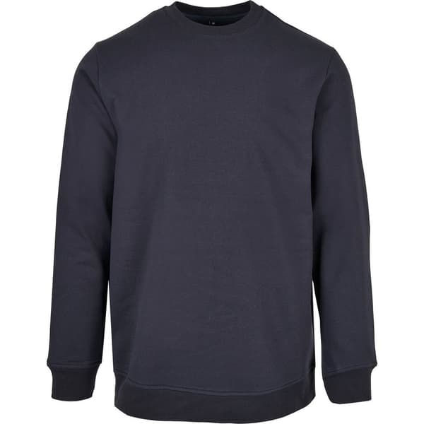 Build Your Brand Mens Basic Crew Neck Sweatshirt