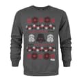 Miniatyrbillede 1 af 2: Star Wars Darth Vader Fair Isle julesweater til mænd