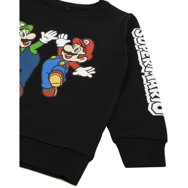 Super Mario Luigi Sweatshirt för pojkar