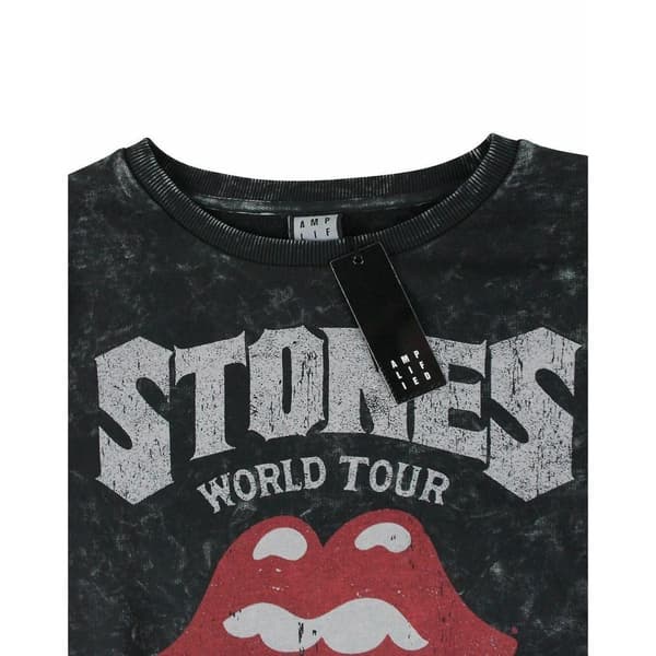 Amplified Kvinnor/Damer World Tour The Rolling Stones Macrame Sweatshirt