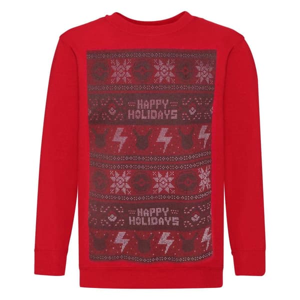 Pokemon Sweatshirt til børn/børn med glade helligdage og jul