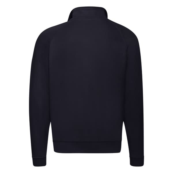 Fruit of the Loom Mens Classic 80/20 Zip Neck Sweatshirt
