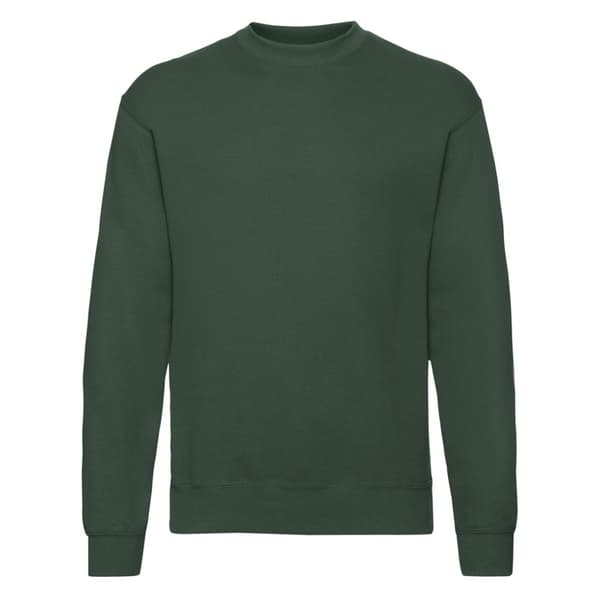 Fruit of the Loom Unisex Adult Classic Drop Shoulder Sweatshirt Bottle Green 3XL