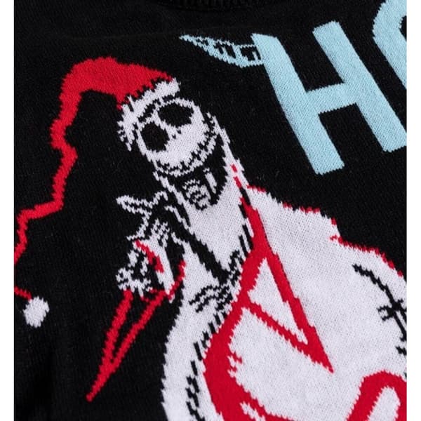 Nightmare Before Christmas Unisex Adult Ho Ho Oh No Knitted Sweatshirt