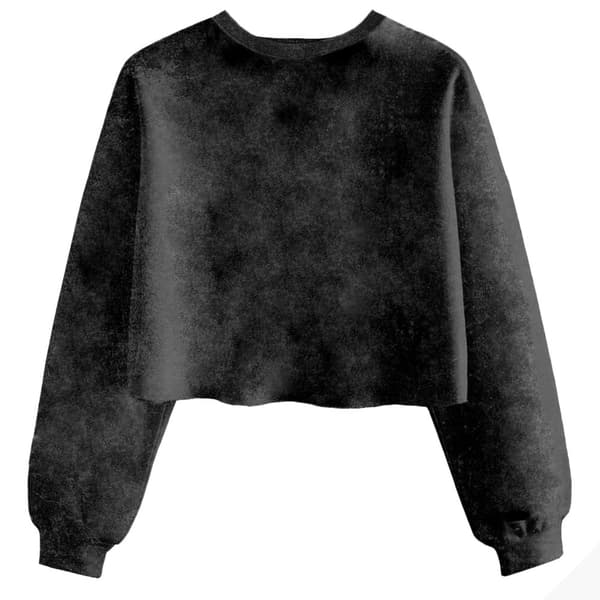 Harry Potter Womens/Ladies Hogwarts Constellation Acid Wash Crop Sweatshirt