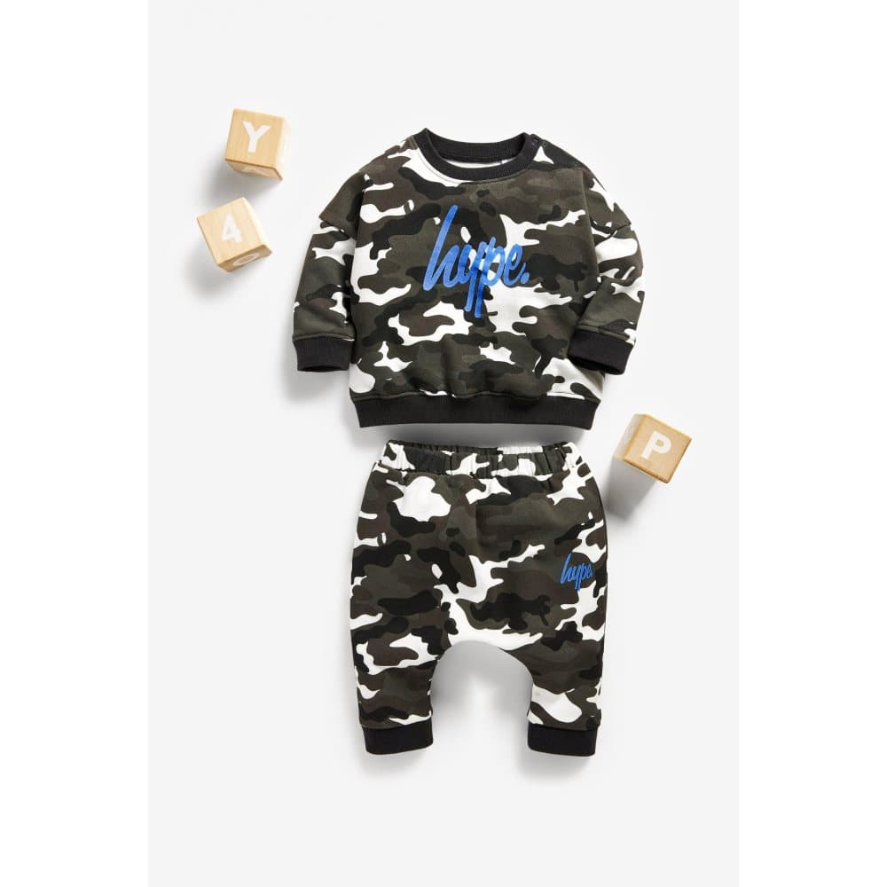 Hype Baby Camouflage Sweatsuit