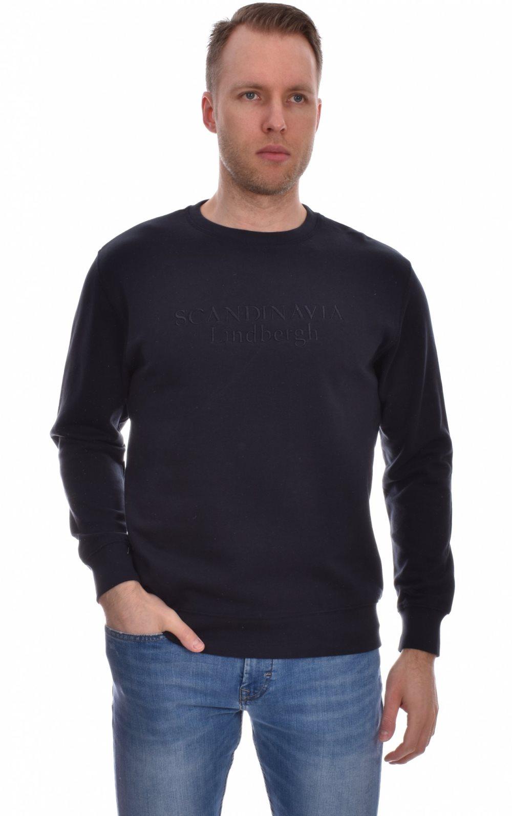 Lindbergh White - Sweatshirt 30-705095A Logoprint