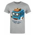 Miniatyrbillede 1 af 3: Crossy Road Official Hipster Whale T-shirt til mænd