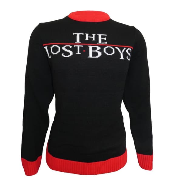 The Lost Boys Unisex strikpullover med logo til voksne