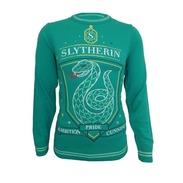 Harry Potter Unisex Adult Slytherin Knitted Jumper