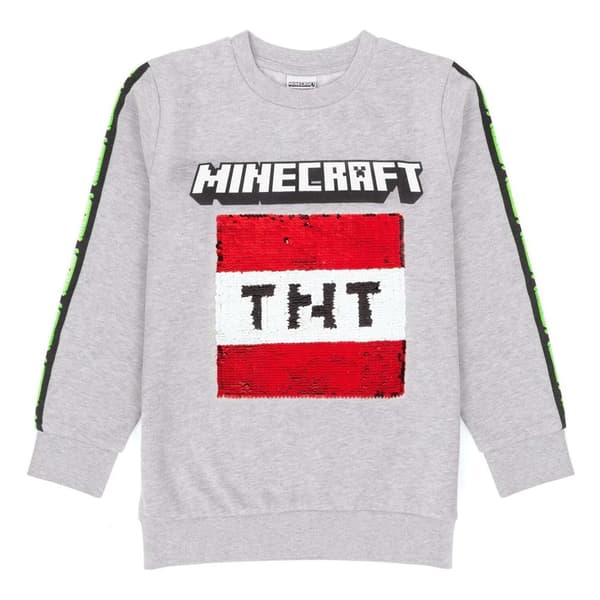 Minecraft Childrens/Kids Sequin Flip Sweatshirt
