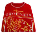 Miniatyrbilde 3 av 4: Harry Potter Unisex Adult House Crest Gryffindor Knitted Jumper