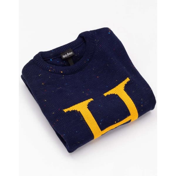 Harry Potter Unisex Adult Letter H Christmas Jumper