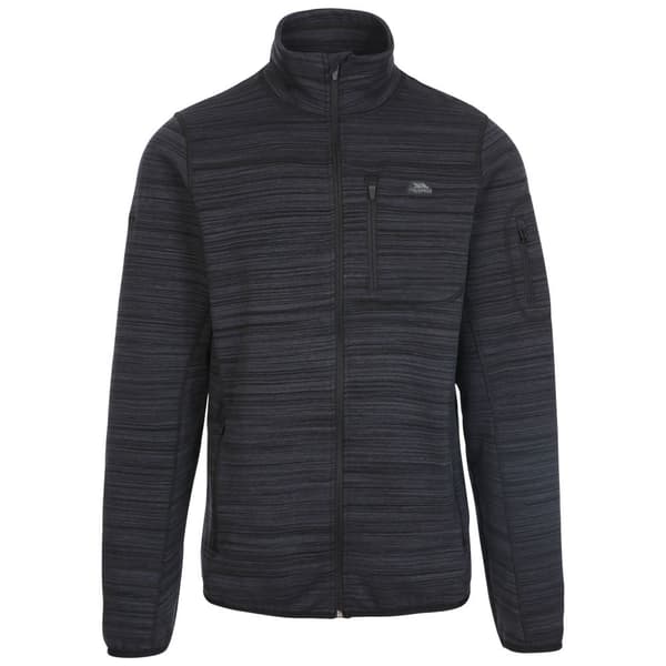 Trespass Abbast Fleece för män Black XXL