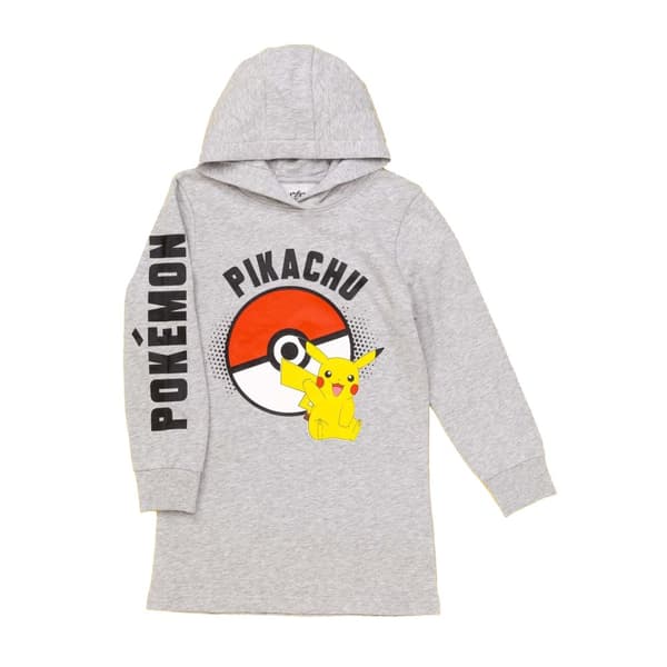 Pokemon Flickor Pikachu Hoodie klänning