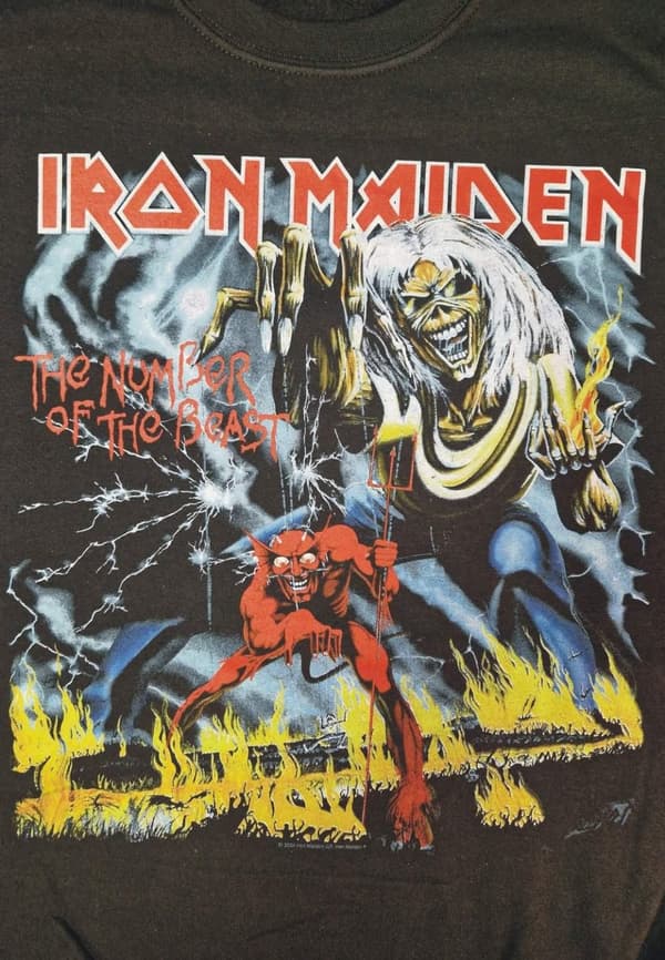 Iron Maiden Number of the beast Tröja/ Sweatshirt