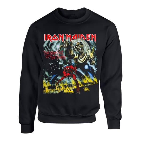 Iron Maiden Number of the beast Tröja/ Sweatshirt
