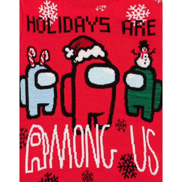 Among Us Jule sweatshirt til børn/unge