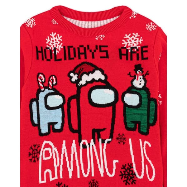 Among Us Jule sweatshirt til børn/unge