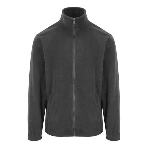 PRO RTX Mens Pro Fleece Jacket Charcoal L