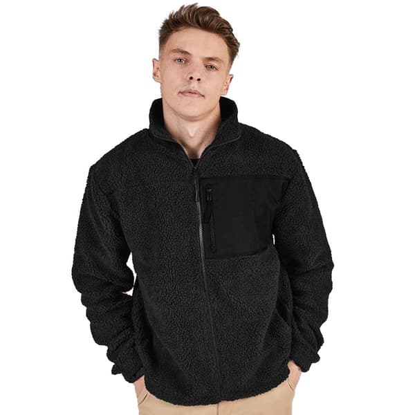 Front Row Unisex Adult Sherpa Recycled Fleece Jacket