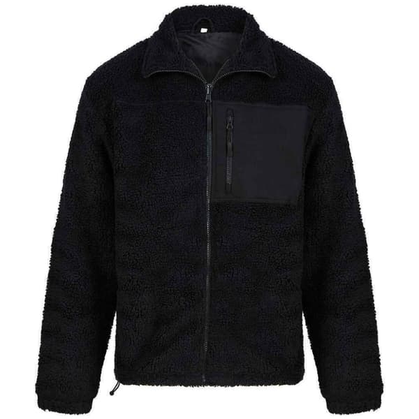 Front Row Unisex Adult Sherpa Recycled Fleece Jacket