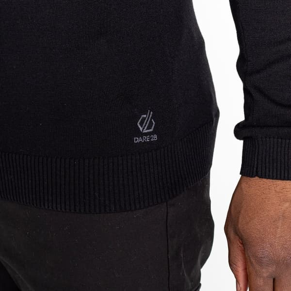 Dare 2B Mens Unite Us Knitted Half Zip Sweatshirt