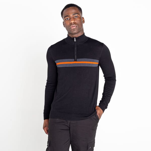 Dare 2B Mens Unite Us Knitted Half Zip Sweatshirt