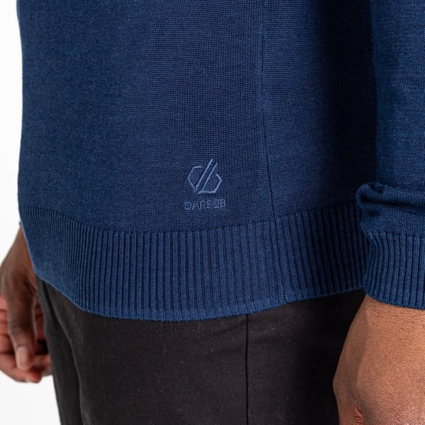 Dare 2B Mens Unite Us Knitted Half Zip Sweatshirt