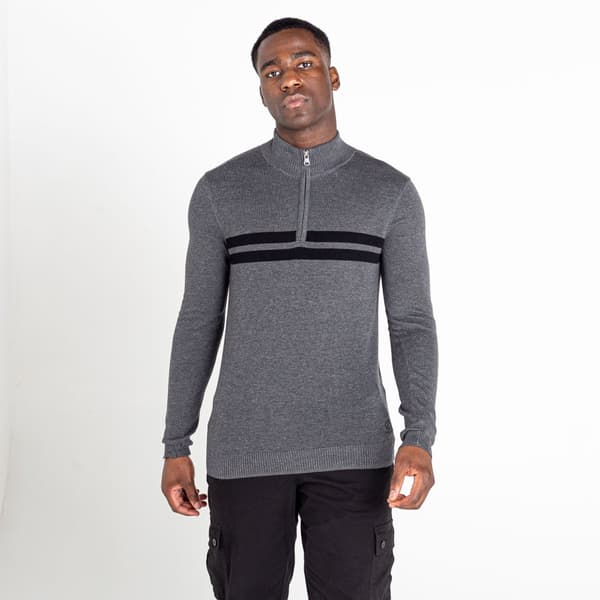 Dare 2B Mens Unite Us Knitted Half Zip Sweatshirt