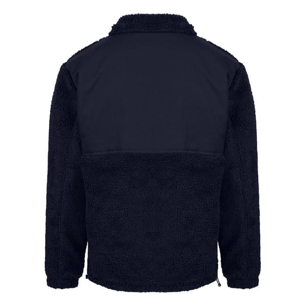 Front Row Mens Sherpa Recycled Fleece Jacket