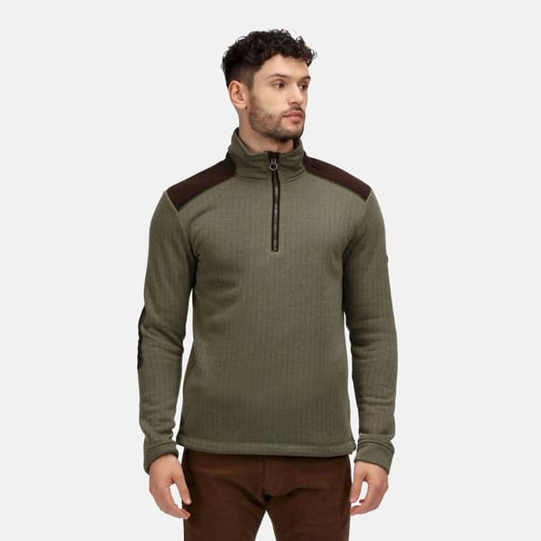 Regatta Mens Holbeck Half Zip Fleece Top