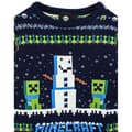 Miniatyrbilde 3 av 5: Minecraft Childrens/Kids Snowy Knitted Christmas Jumper