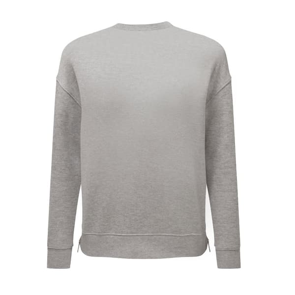 TriDri Kvinnor/Damer Heather Recycled Side Zip Sweatshirt med dragkedja