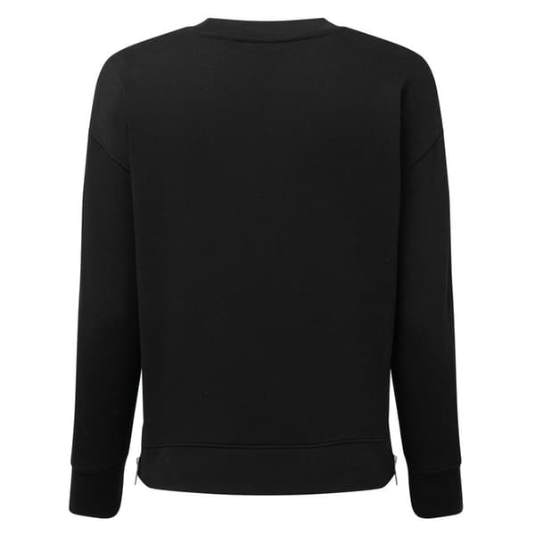 TriDri Sweatshirt med lynlås til kvinder/damer med genbrug