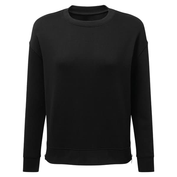 TriDri Sweatshirt med lynlås til kvinder/damer med genbrug